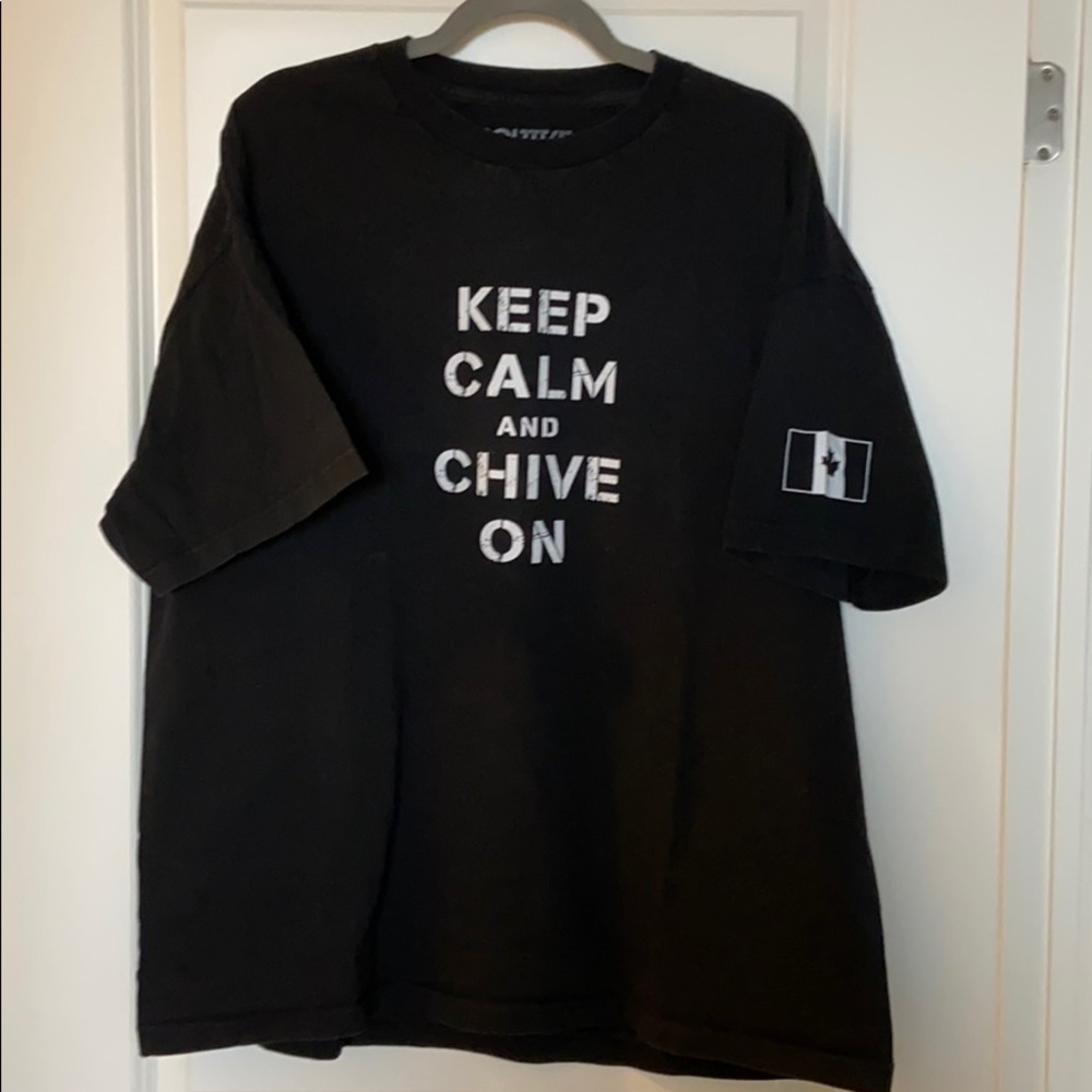 Keep Calm and Chive On Canadian Tee